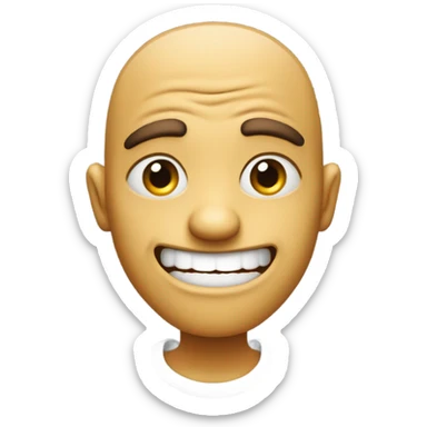 creepy shrug emoji sticker