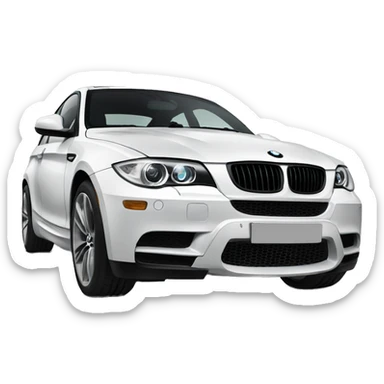 A bmw  sticker