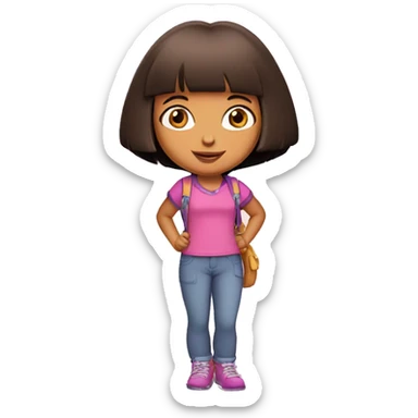 dora the explorer sticker