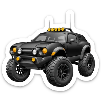 Coil Brawler (rally fighter with 4 headlights) sticker