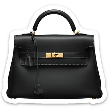 Hermes Kelly black sticker