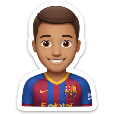 Barcelona clud sticker