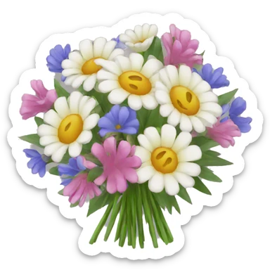 bouquet sticker