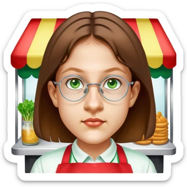 Street Food Vendor sticker