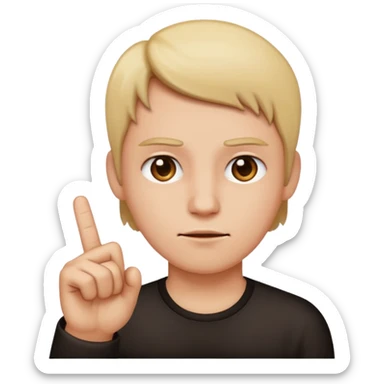 side eyeing with middle finger emoji  sticker