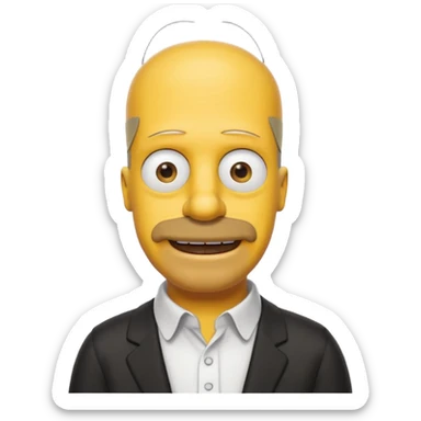 Homer Simpson  sticker