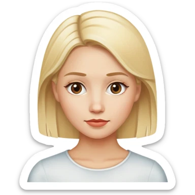 Denmark woman  sticker