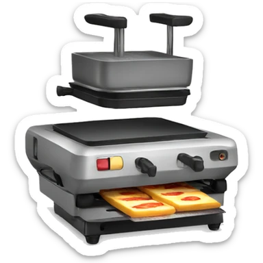 raclette machine  sticker