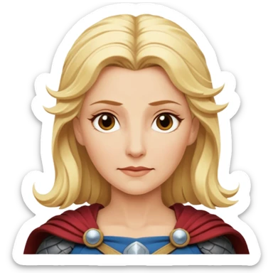 Frigga middle age mother of thor sticker