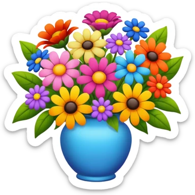 Beautiful bouquet  sticker