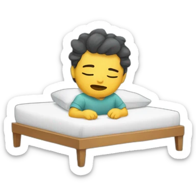 need to sleep sticker