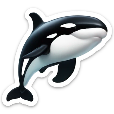 Orca  sticker