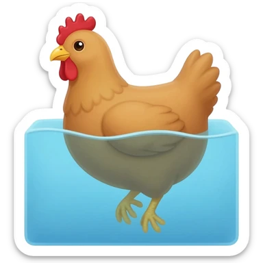 water pollo sticker