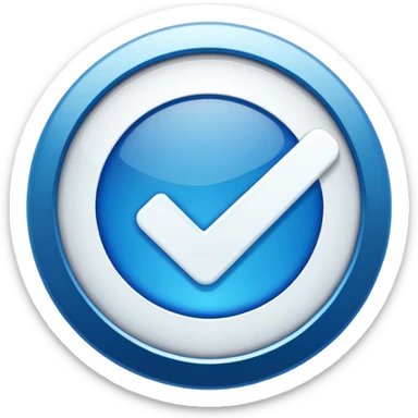 Instagram blue tick verified badge emoji sticker