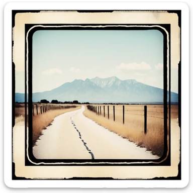 A 6x6 medium format film frame with a badly exposed photo (overexposed or underexposed), and “REJECTED” written across it in black Sharpie handwriting style. The frame should look authentic, with visible film borders, edge markings, and a slightly worn analogue texture. sticker