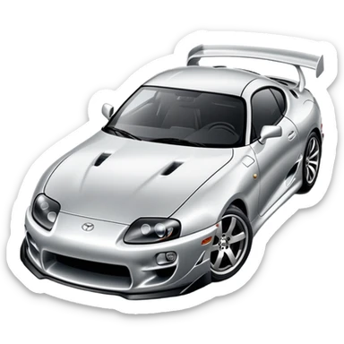 Toyota Supra car sticker