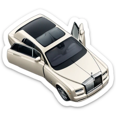 Rolls Royce phantom  sticker