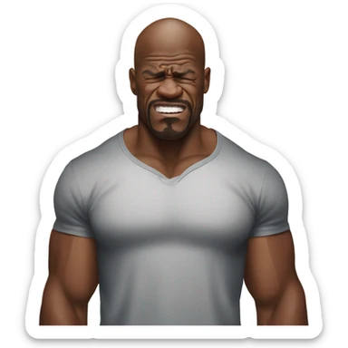 Terry Crews crying sticker