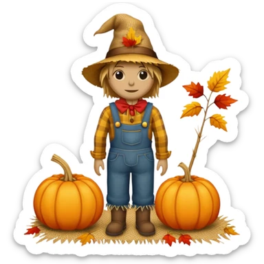 scarecrow sticker