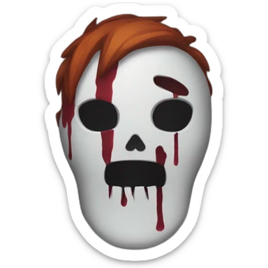 dead by daylight logo sticker