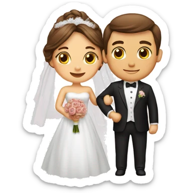 Mariage sticker