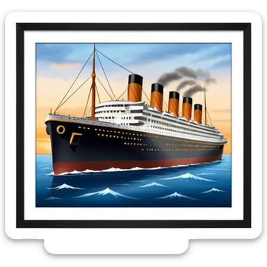 Titanic  sticker
