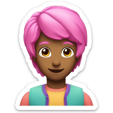 Corazón de arcoiris  sticker