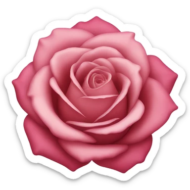 Rose sticker