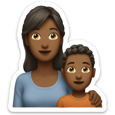 Mother and Son sticker