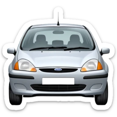 1998 Ford Fiesta LX Zetec 1.2 Front.jpg sticker