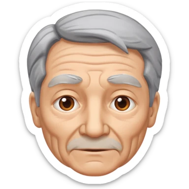 Parent Face with bit more age sticker