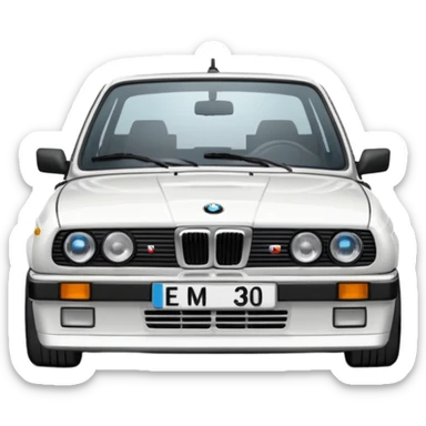 BMW e30 sticker