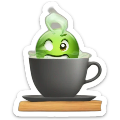 Tea tome gossip sticker