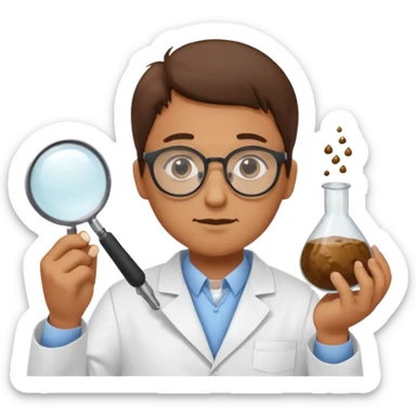Poop investigator sticker
