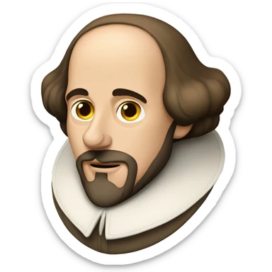 William Shakespeare  sticker