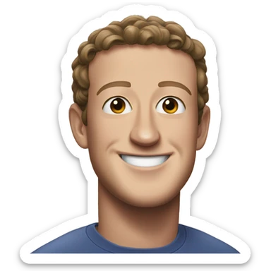 mark zuckerberg sticker