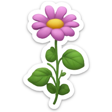 flower  sticker