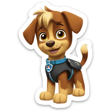 Skye paw patrol sticker