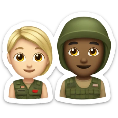 me and my army boyfriend sticker