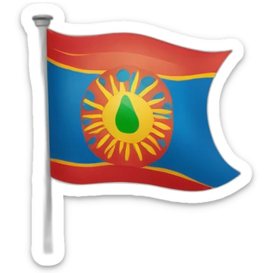 Gipsy flagge sticker