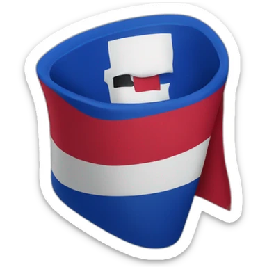 bandera republicana dominicana sticker