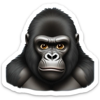 Gorille macho sticker