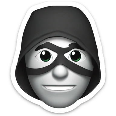 App icon of a thief sticker