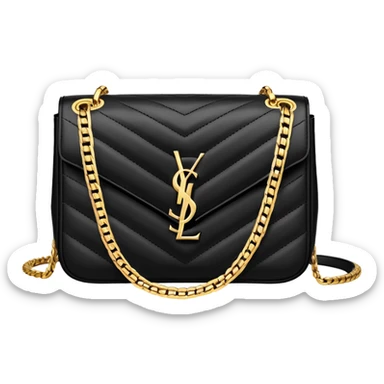 YSL bag sticker