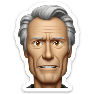 Clint Eastwood sticker