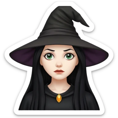 cursed witch  sticker