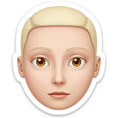 Uncanny valley  sticker