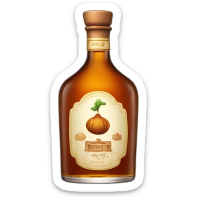 Kizlyar brandy bottle sticker