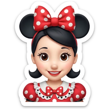 Minnie Mouse sticker