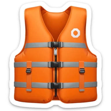 life vest sticker